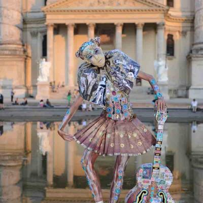 Paper Dall For A Calander